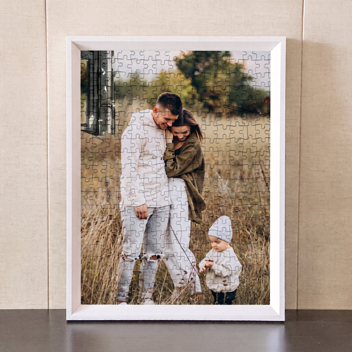 Wooden Puzzle Frame
